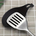 1pc Silicone Spoon Rest, Kitchen Utensil Holder, High-Quality Plastic Countertop Stand, Stovetop Spoon Pad, No Power Required, Suitable for Stovetop and Kitchen Counter Use, Ideal Kitchen Gadget