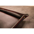 Luxury Leather Valet Tray - Black Minerva