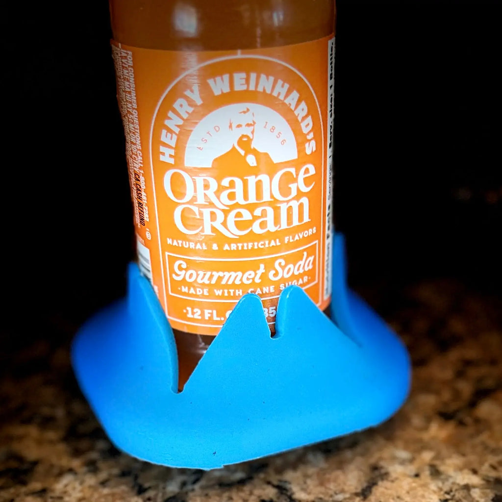 Closer Coaster: The Coaster That Follows Your Drink – Non-Slip, Reversible Silicone Coaster