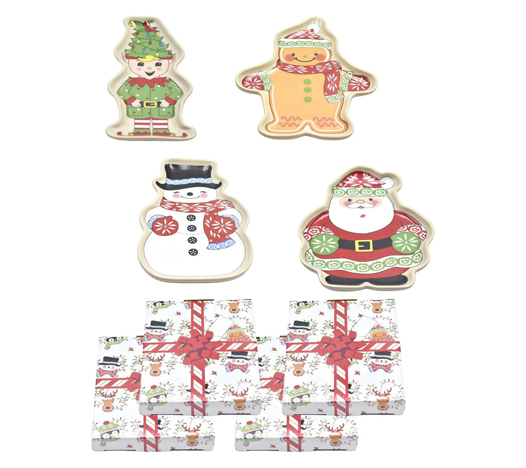 Temp-tations Seasonal Set of 4 Spoon Rests with Gift Boxes