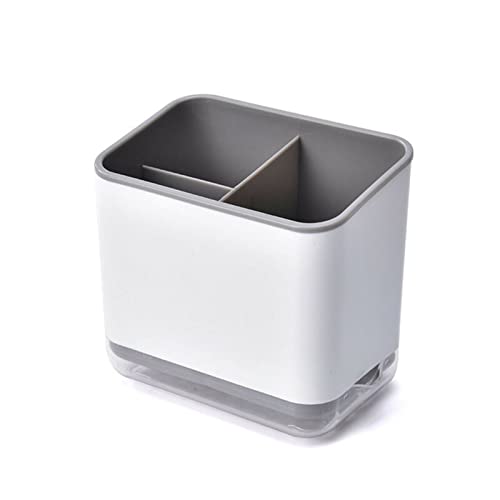 Utensil Holder Cutlery Drainer Sink Caddy, Chopsticks Holder, Grey