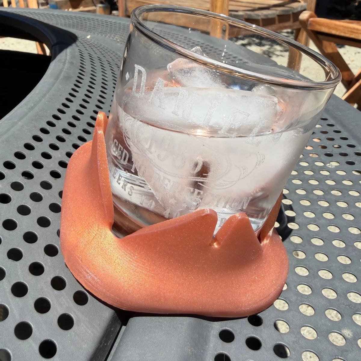 Closer Coaster: The Coaster That Follows Your Drink – Non-Slip, Reversible Silicone Coaster