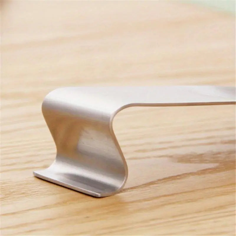 1pc Stainless Steel Spoon Rest, Shelf, Hot Pot Spoon Tray， Rest for Hot Pot and Kitchen Utensils - Hotel and Restaurant Kitchen Accessory