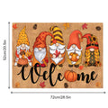 Soft Electric Stove Cover Cook Top Panel Protector Pad, Thanksgiving Theme Maple Leaf Goblin Pumpkin Design, Scratch Resistant, Easy Clean, Multi-Purpose Kitchen Mat, Home Fall Autumn Thanksgiving Decor, Universal Fit