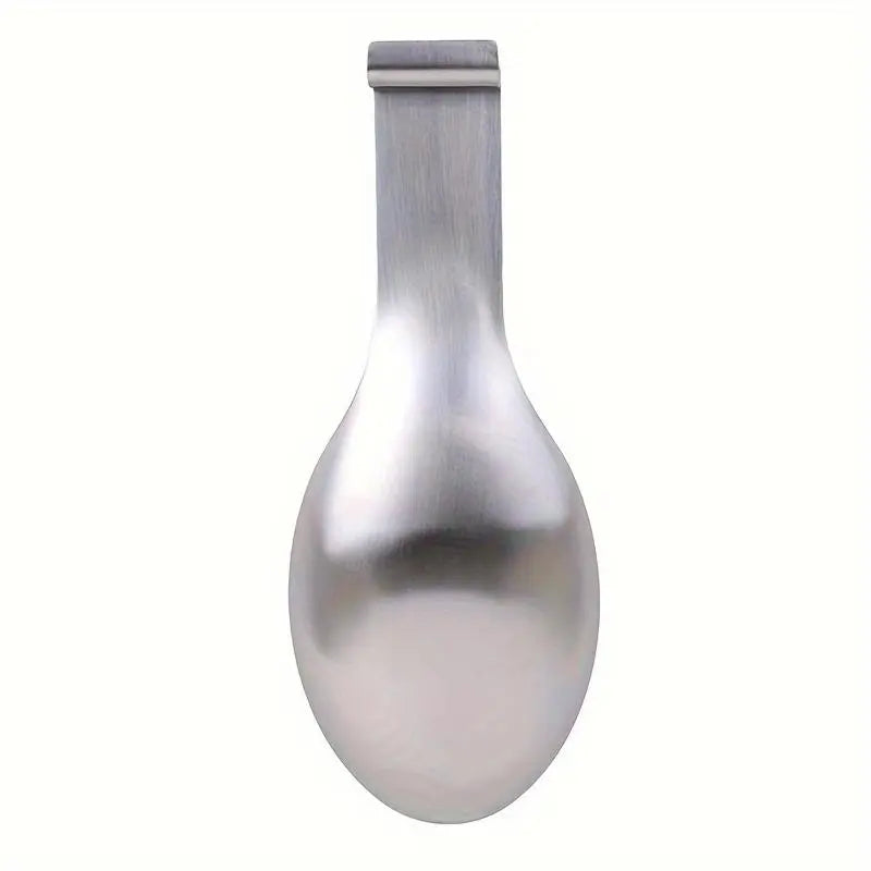 1pc Stainless Steel Spoon Rest, Shelf, Hot Pot Spoon Tray， Rest for Hot Pot and Kitchen Utensils - Hotel and Restaurant Kitchen Accessory