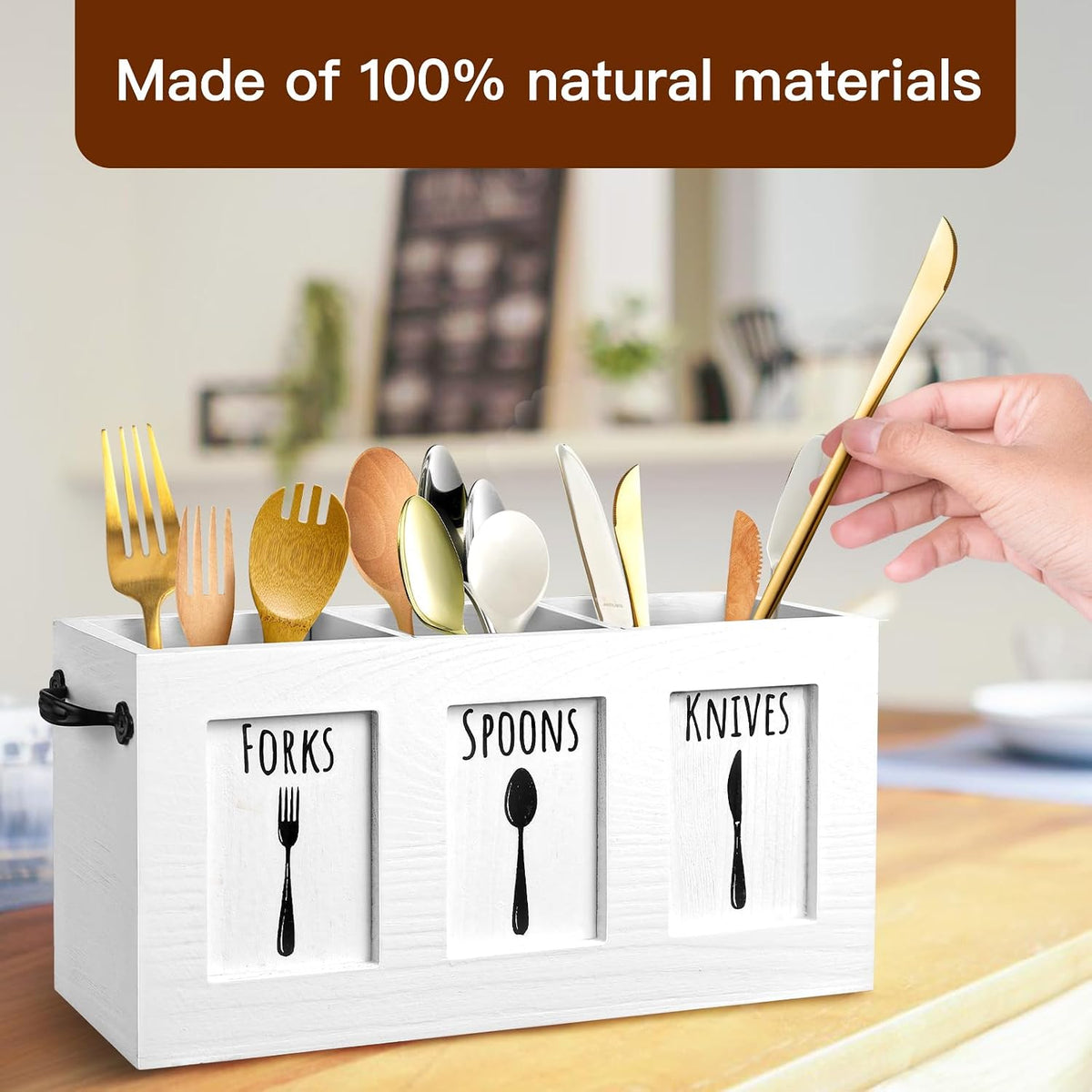 MINCORD Kitchen Utensil Holder for Counter