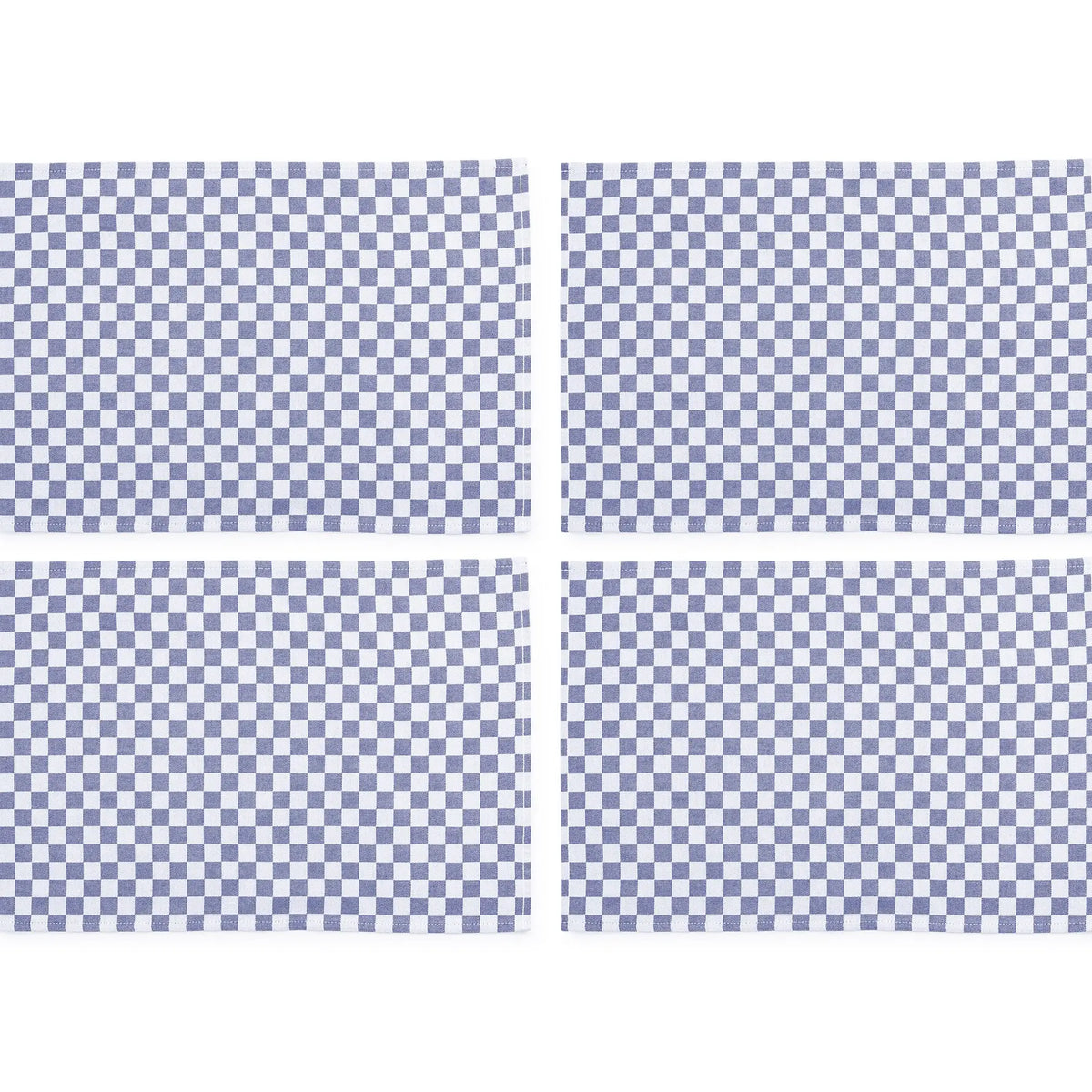Set of 4 Check Placemats