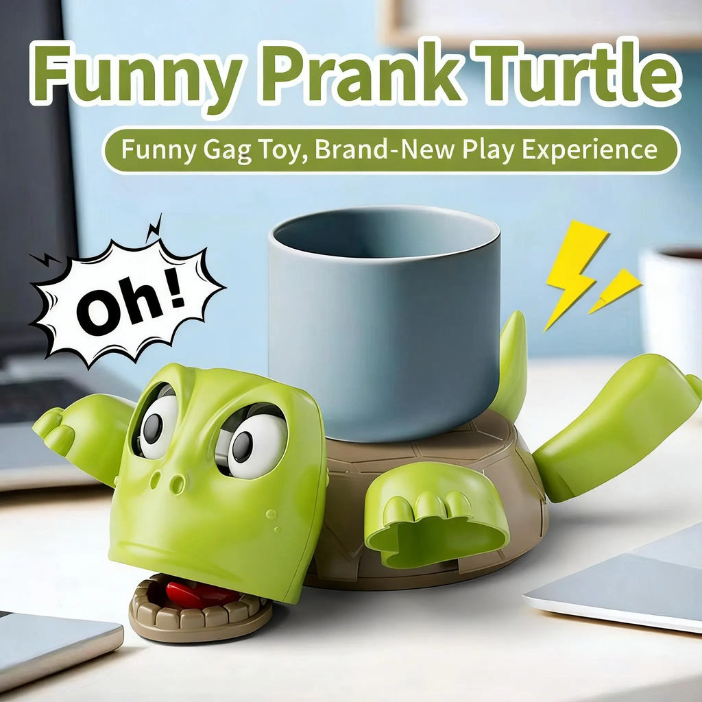 Creative Turtle-Shaped Coaster, Non-Slip Heat-Resistant Plastic, Decorative Coaster, Perfect for Home and Office Desk Decor, Unique Desktop Accessory