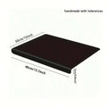 Black Thickened Acrylic Countertop Protector Mat With Raised Water Dam Edge, Waterproof & Scratch Resistant, Specially Designed For Kitchen Worktop Protection, Perfect Fit For Your Kitchen