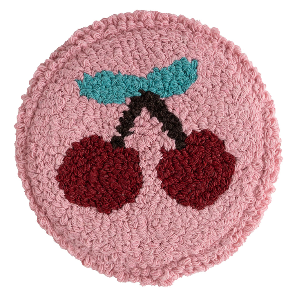 SIP-SIP HOORAY! Thick Cute Round Mug Rug Coasters for Drinks - Retro Blush Pink Daisy, Animals, Ghost, Pumpkin & Halloween Styles Kitchen Tableware with Heart Accents for Nightstand