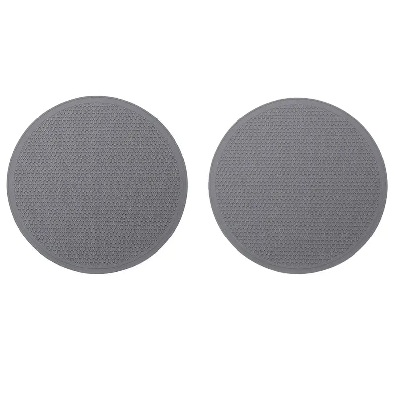 Silicone Microwave Mat Heat Resistant Multifunctional Mat, Splatter Guard, Trivet, Hot Pad, Pot Holder Round 12 Inch