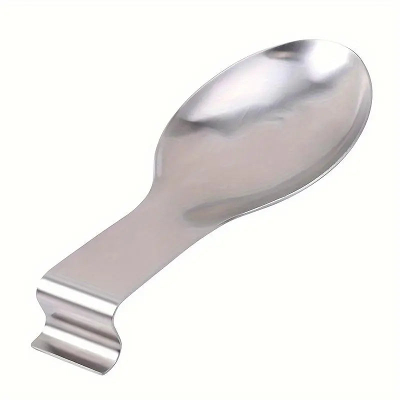 1pc Stainless Steel Spoon Rest, Shelf, Hot Pot Spoon Tray， Rest for Hot Pot and Kitchen Utensils - Hotel and Restaurant Kitchen Accessory